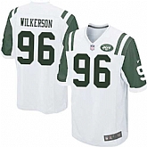 Nike Men & Women & Youth Jets #96 Wilkerson White Team Color Game Jersey,baseball caps,new era cap wholesale,wholesale hats